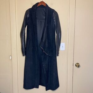 Rick Owens Black Long Coat